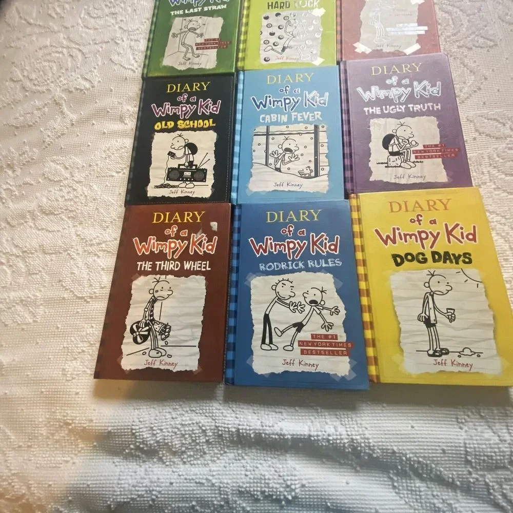 Diary Of Wimpy Kid Book Set 9 In All‎ Literacy Classroom Homeschool